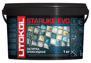 Затирочная смесь STARLIKE EVO S.310 Azzurro Polvere 1кг
