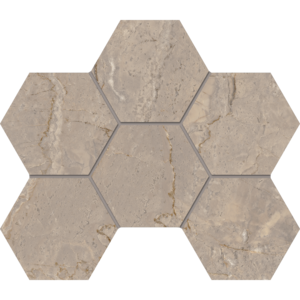 Мозаика BR02 Hexagon 25x28,5 непол.