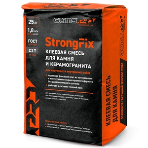 Плиточный клей GLIMS®StrongFix быстрой фиксации 25кг