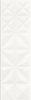 Плитка Meissen White Magic Squares Structure 25х75