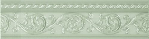 Бордюр Carmen Moldura Yara Verde Pastel 4х15