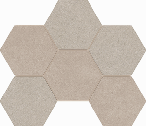 Мозаика LN01/TE01 Hexagon 25x28,5 непол.