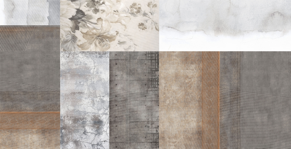 Декор Urban Intarsia W\DEC M 31x61 NR Glossy 1