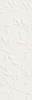 Плитка Meissen Winter Vine рельеф белый 29x89