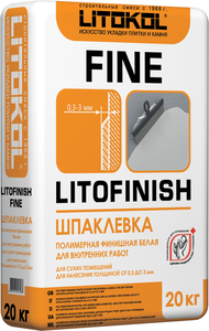 Финишная шпаклевка LITOFINISH FINE EVO 20кг