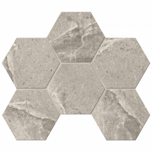 Мозаика KA02 Hexagon 25x28,5 непол.(10 мм)