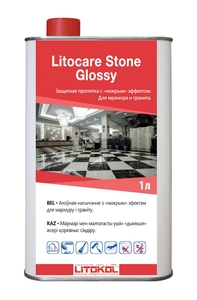 Защитная пропитка с «мокрым» эффектом LITOCARE STONE GLOSSY 1л