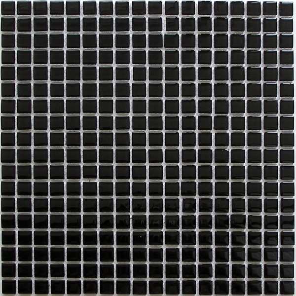 Мозаика Super black (стекло) 15*15 300*300