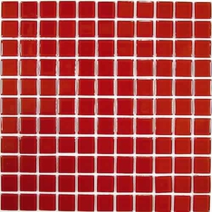 Мозаика Red glass (стекло) 25*25 300*300