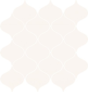 Мозаика Meissen Ocean Romance белый 28,1x29,3
