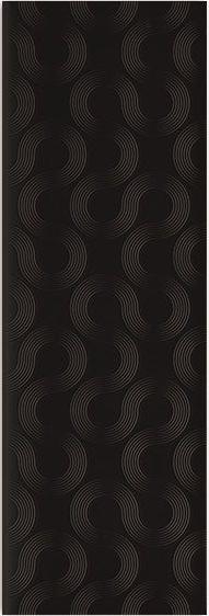Плитка Meissen Spin Black Geo 25х75