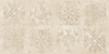 Керамогранит Cemento декор беж структурный Rett 120x60