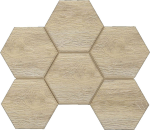 Мозаика SI01 Hexagon 25x28,5x10 непол.