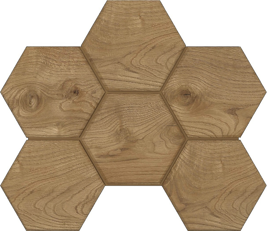 Мозаика SI04 Hexagon 25x28,5x10 непол.