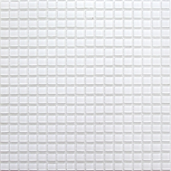 Мозаика Super white (стекло) 15*15 300*300