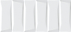 Плитка Cersanit Evolution кирпичи белый рельеф 20x44 EVG053