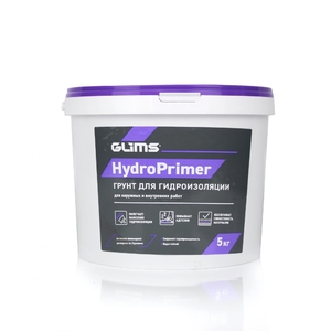 Грунтовка GLIMS®HydroPrimer для гидроизоляции 5кг