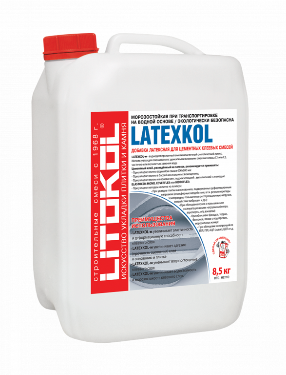 Латексная добавка LATEXKOL - M 8,5кг