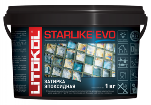 Затирочная смесь STARLIKE EVO S.130 Grigio Ardesia 1кг