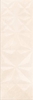 Плитка Meissen Geometric Game бежевый 25х75 (структура)