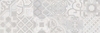 Вставка Dover Patchwork Pearl W\DEC M 25х75 NR Satin 1