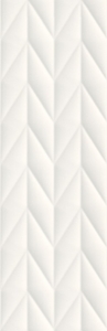 Плитка Meissen French Braid белый рельеф 29х89