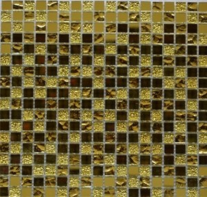 Мозаика Mirror gold (стекло) 30*30