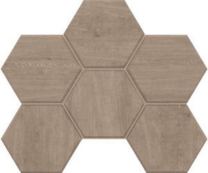 Мозаика CW02 Hexagon 25x28,5 непол.