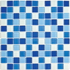Мозаика Blue wave-3 (стекло) 25*25 300*300