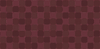 Вставка Mono Quadra wine 30х60