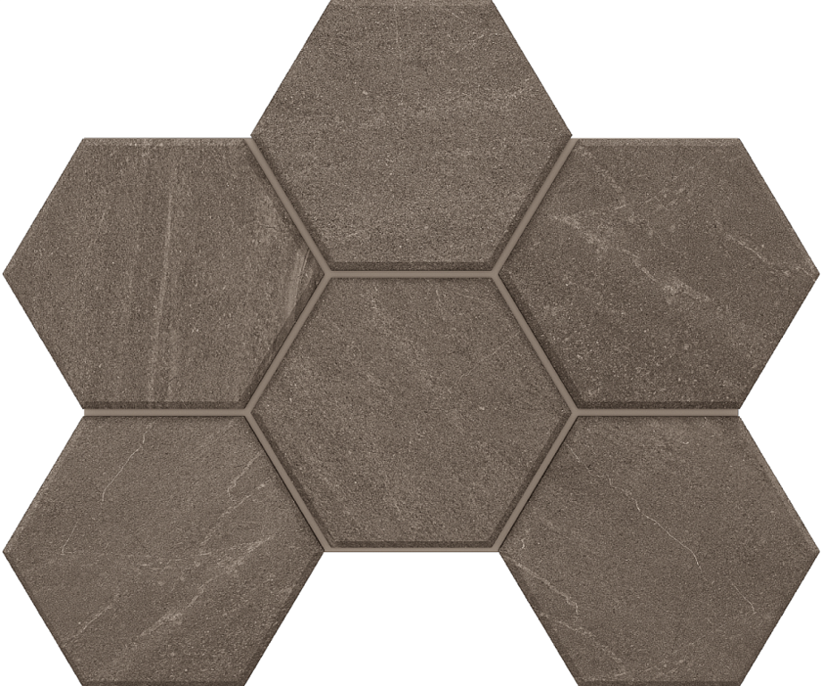Мозаика GB03 Hexagon 25x28,5 непол.