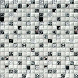 Мозаика Metallica (стекло+камень) 15*15 300*300