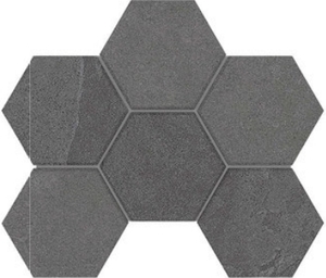 Мозаика LN04/TE04 Hexagon 25x28,5 непол.