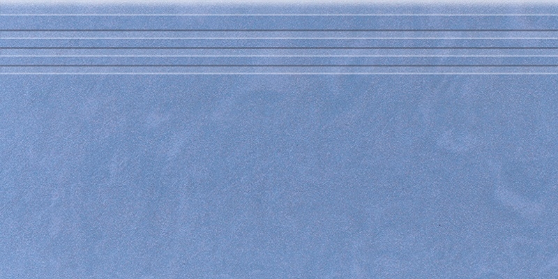 Ступени Ступень Амба Синий матовая MR насечки 30x60