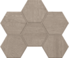 Мозаика CW01 Hexagon 25x28,5 непол.