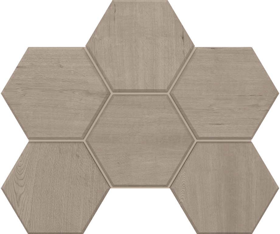 Мозаика CW01 Hexagon 25x28,5 непол.