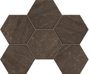 Мозаика GB04 Hexagon 25x28,5 непол.