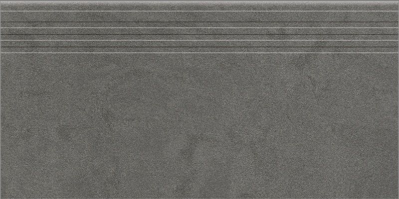 Ступени Ступень Амба Графит полированная PR насечки 30x60